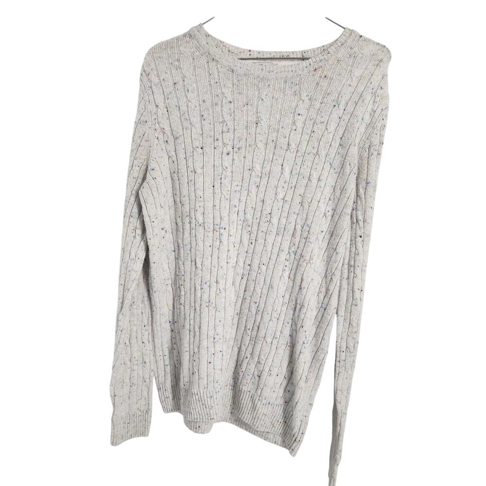 Kim Rogers Ribbed Speckled Sweater - Women's Size Large